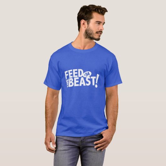 Het voer van het Beest TShirt (Voorkant volledig)