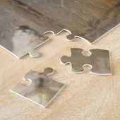 Het voeren van de Kippen (door H.A. Brendekilde) Legpuzzel (Zijkant)