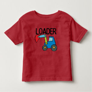 Het Voertuig van de Bouw van de lader Kinder Shirts