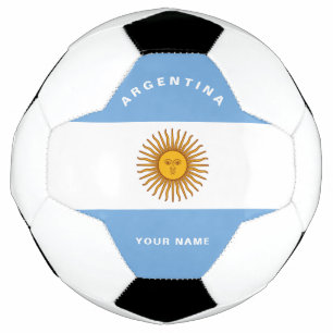 Het Voetbal van de Vlag van Argentinië