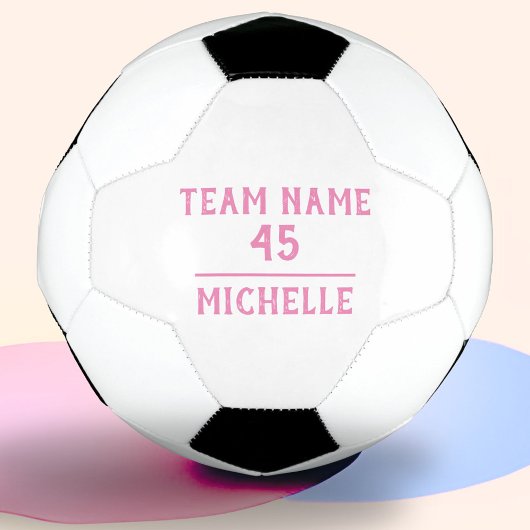 Het Voetbal van het Meisje van de douane met het A