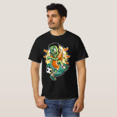 Het voetbalmonster van Frankenstein - Halloween Sp T-shirt (Voorkant volledig)