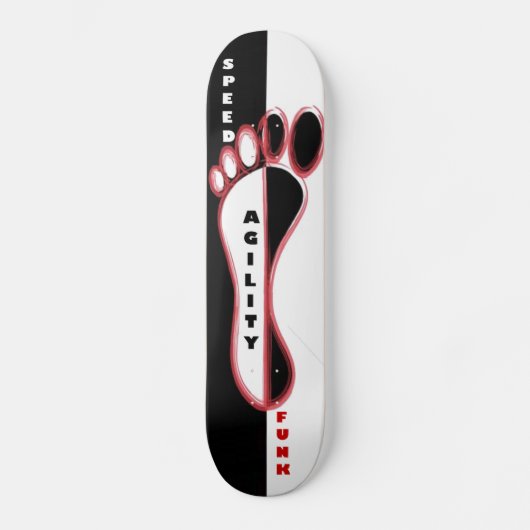 Het voetskateboard skateboard (Voorkant)