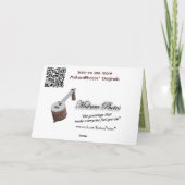 Het Vogelhuis van de banjo - pas om het even welke Kaart (Achterkant)