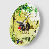 Het vogelhuwelijk grote klok (Hoek)