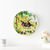 Het vogelhuwelijk grote klok (Huis)