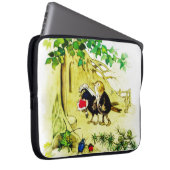 Het vogelhuwelijk laptop sleeve (Voorkant Rechts)