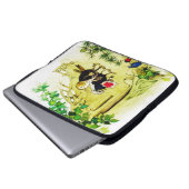 Het vogelhuwelijk laptop sleeve (Voorkant onderkant)