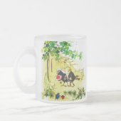 Het vogelhuwelijk matglas koffiemok (Links)