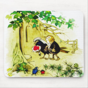 Het vogelhuwelijk muismat