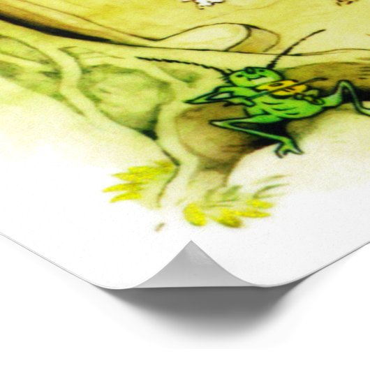 Het vogelhuwelijk poster (Hoek)