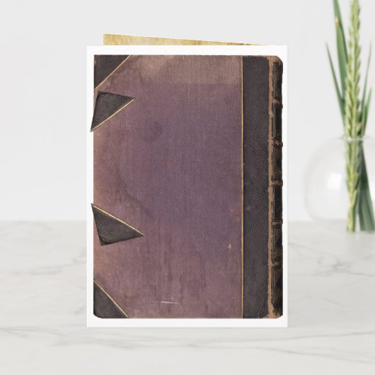 Het volgen van  Paarse Boek Uitnodiging (Achterkant)