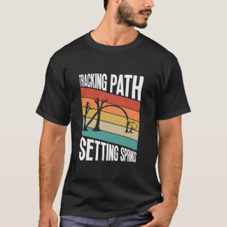 Het volgen van Pad het plaatsen lentes Dierlijke h T-shirt