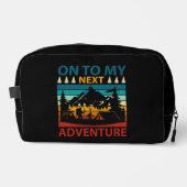 Het volgende avontuur wacht toilettasje (Voorkant)