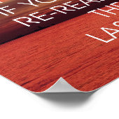 Het volgende Citaat van het Leven van het Hoofdstu Poster (Hoek)