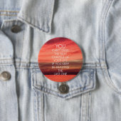 Het volgende Citaat van het Leven van het Hoofdstu Ronde Button 7,6 Cm (In situ)