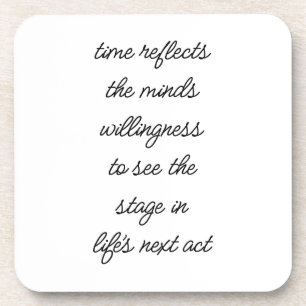 Het volgende harde plastic Onderzetter van het lev