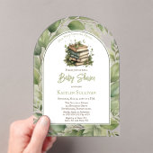 Het volgende hoofdstuk begint met het Baby shower  Acryl Uitnodigingen (Insitu (Draagbaar))