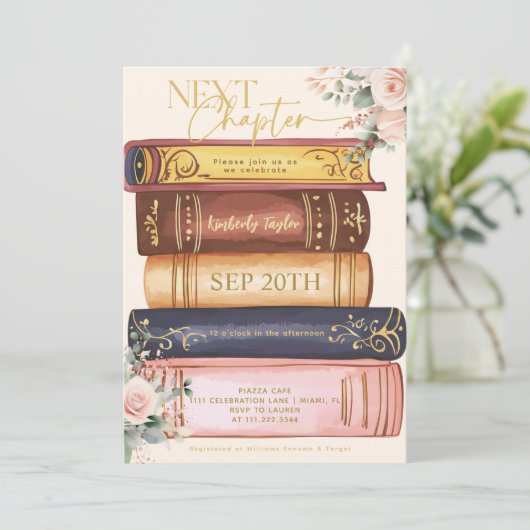 Het volgende hoofdstuk in het boek Floral Vrijgeze Kaart (Staand voorkant)