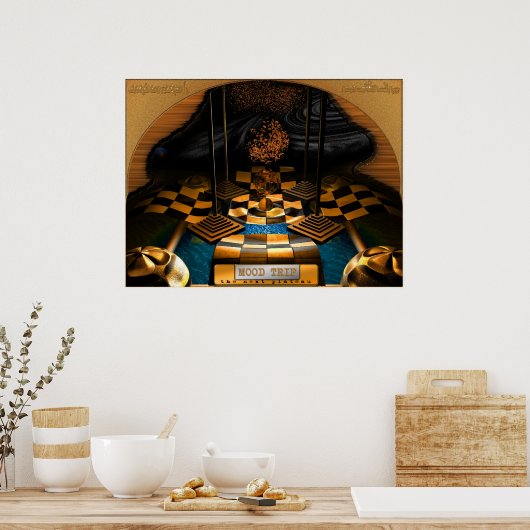 Het volgende plateau poster (Keuken)