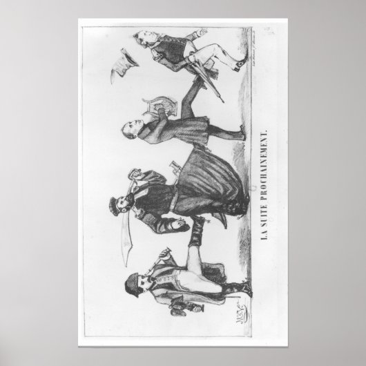 Het volgende rendement, 20 december 1848 poster (Voorkant)