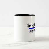 Het volgende station is Massapequa Tweekleurige Koffiemok (Center)