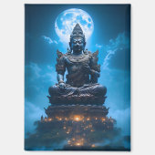 Het volle maanlicht van de Boeddha Magneet (Voorkant)