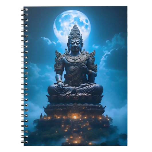 Het volle maanlicht van de Boeddha Notitieboek (Voorkant)