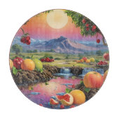 Het volledige kleurenspectrum van fruit 1 snijplank (Voorkant)