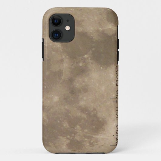 Het volledige Moon IPhone 5 Hoesje brengt u de moo (Achterkant)