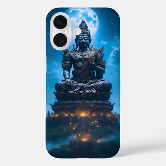 Het vollemaanlicht van de Boeddha Case-Mate iPhone Case (Achterkant)