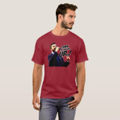 Het volume harder zetten t-shirt (Voorkant volledig)