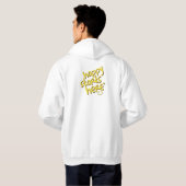 Het volwassen overhemd van Frankrijk Hoodie (Achterkant volledig)