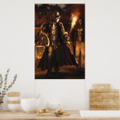 Het Voodoo-Man Poster (Keuken)