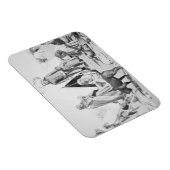 Het voorbehoud Sioux in Pine Ridge, South Dakota, Magneet (Rechterzijde)