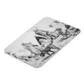 Het voorbehoud Sioux in Pine Ridge, South Dakota, Magneet (Linkerzijde)