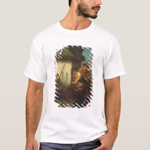 Het voorbereiden van de Pistolen (olie op canvas) T-shirt