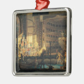 Het voorbereiden van Scenery in een Theater Metalen Ornament (Links)