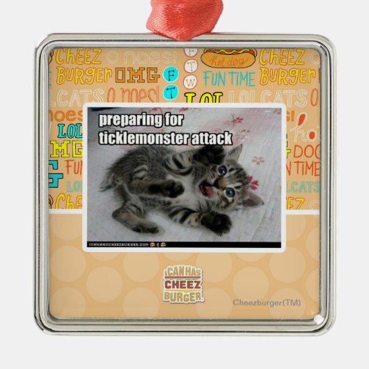 Het voorbereidingen treffen voor Aanval Metalen Ornament (Voorkant)