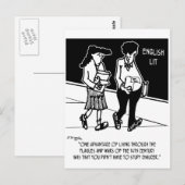 Het voordeel van de lague briefkaart (Voorkant / Achterkant)