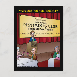 "Het voordeel van de twijfel" Briefkaart