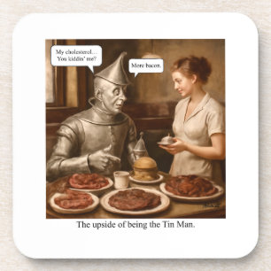 Het voordeel van het Tin Man Bier Onderzetter