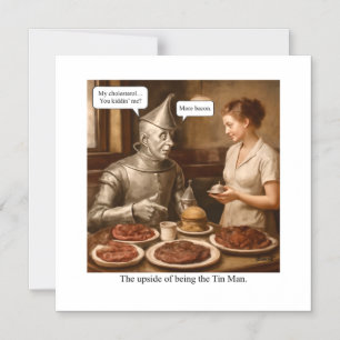 Het voordeel van het Tin Man Magnetische Uitnodiging
