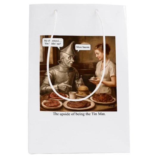 Het voordeel van het Tin Man Medium Cadeauzakje (Voorkant)