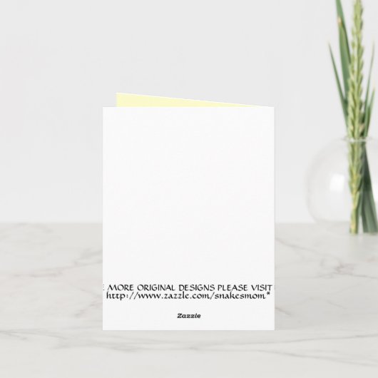 Het Voordeel van Kanker van kinderjaren dankt u Bedankkaart (Achterkant)