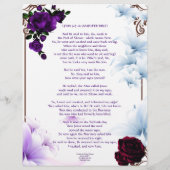 Het voorgelezen schrijven van gepersonaliseerd pap (Achterkant)