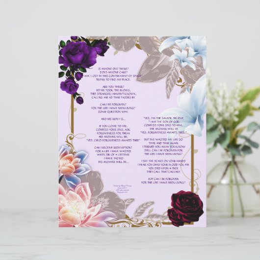 Het vooringenomen gepersonaliseerde document (Staand voorkant)