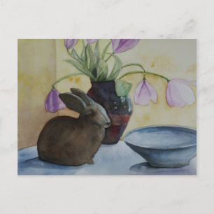 Het voorjaarsgedeelte briefkaart