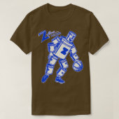 Het voormalige basketbalteam Fort Wayne Zollner Pi T-shirt (Design voorkant)