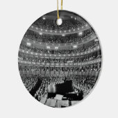 Het voormalige opera Metropolitan House 39th St. 1 Keramisch Ornament (Links)